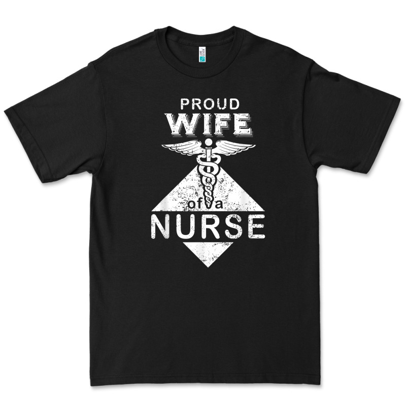 My Husband Is A Nurse Im A Proud Wife Of A Nurse Premium Tee by linhVisuals | Teevron