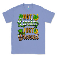 Colony Blue St. Patrick's Not lucky just blessed Classic Tee - OliviaCreatesArt