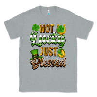 Heather Grey St. Patrick's Not lucky just blessed Classic Tee - OliviaCreatesArt