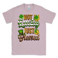 Lilac St. Patrick's Not lucky just blessed Classic Tee - OliviaCreatesArt