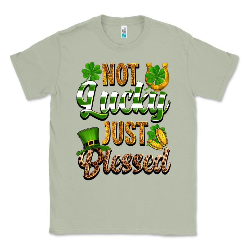 St. Patrick's Not Lucky Just Blessed Classic Tee by OliviaCreatesArt | Teevron