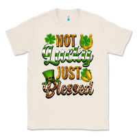 Natural St. Patrick's Not lucky just blessed Classic Tee - OliviaCreatesArt