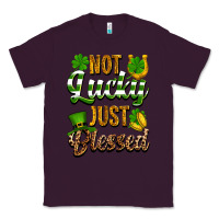 Plum St. Patrick's Not lucky just blessed Classic Tee - OliviaCreatesArt