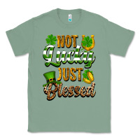 Sage St. Patrick's Not lucky just blessed Classic Tee - OliviaCreatesArt