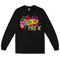 Black little miss prek Long Sleeve Tee - CowhideDigitalArt
