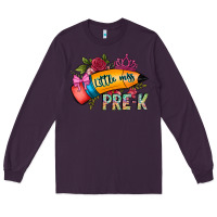 Plum little miss prek Long Sleeve Tee - CowhideDigitalArt