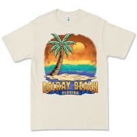 Bone delray beach florida  vintage distressed souvenir long sleeve t shirt Premium Tee - linhVisuals