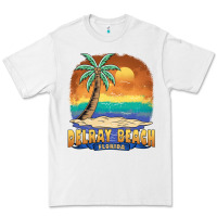 White delray beach florida  vintage distressed souvenir long sleeve t shirt Premium Tee - linhVisuals