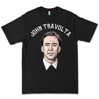 Black sports nicolas cage as john travolta Premium Tee - linhVisuals