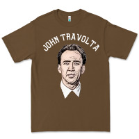 Cacao sports nicolas cage as john travolta Premium Tee - linhVisuals