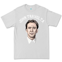 Dove Grey sports nicolas cage as john travolta Premium Tee - linhVisuals