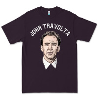 Sports Nicolas Cage As John Travolta Premium Tee | Teevron