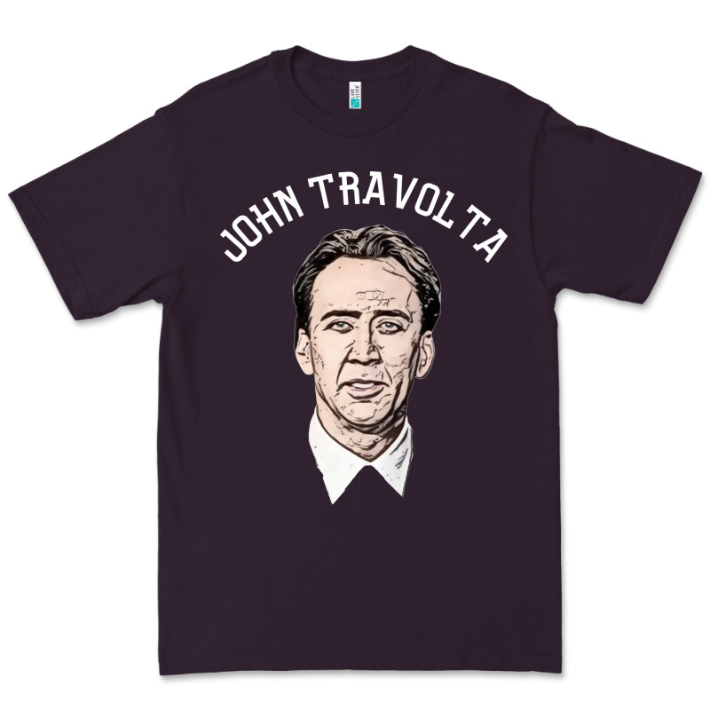 Sports Nicolas Cage As John Travolta Premium Tee by linhVisuals | Teevron