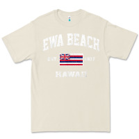 Bone ewa beach hawaii hi vintage state athletic style t shirt Premium Tee - linhVisuals