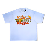Grape Ice Fall Grateful Thankful Blessed Urban Heavy Tee - LillyAllenDesigns