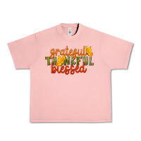 Salmon Fall Grateful Thankful Blessed Urban Heavy Tee - LillyAllenDesigns
