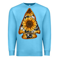 Ocean Blue sunflower arrowhead Premium Sweatshirt - Jasminsmagicworld
