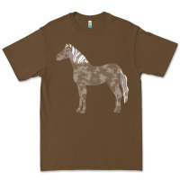 Cacao horse lover t  shirthorse t  shirt (1) Premium Tee - linhVisuals