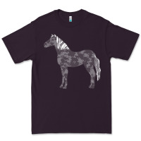 Plum horse lover t  shirthorse t  shirt (1) Premium Tee - linhVisuals