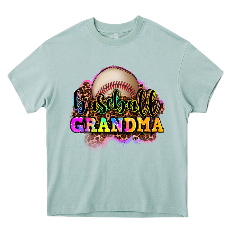 Baseball Grandma Heavy Core Tee by OliviaCreatesArt | Teevron