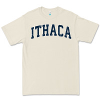 Bone ithaca new york ny vintage sports design navy design t shirt Premium Tee - linhVisuals