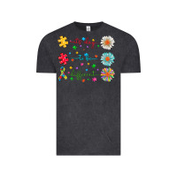Vintage Black It's Okay To Be Different Vintage Tee - CowhideDigitalArt