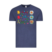 Vintage Denim It's Okay To Be Different Vintage Tee - CowhideDigitalArt