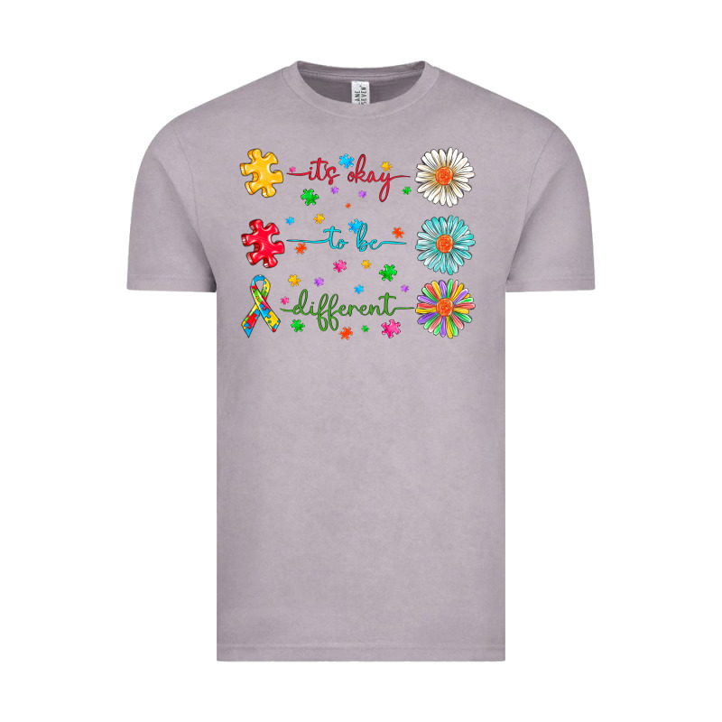 It's Okay To Be Different Vintage Tee by CowhideDigitalArt | Teevron