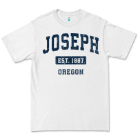 White joseph oregon or vintage sports established navy design t shirt Premium Tee - linhVisuals