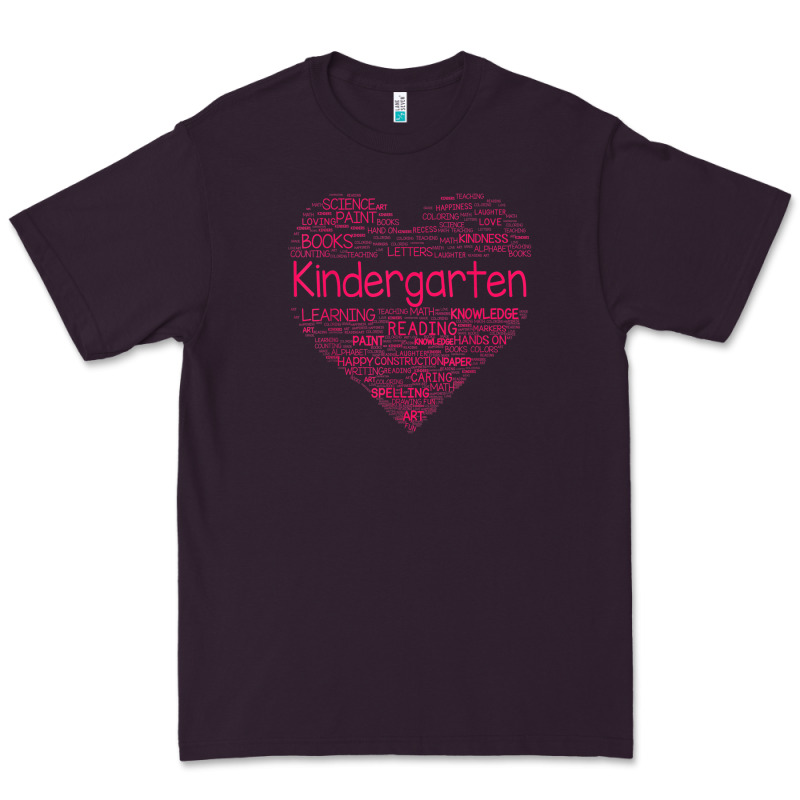 Cute Love Heart Kindergarten Teacher Valentines Day Womens Premium Tee by linhVisuals | Teevron