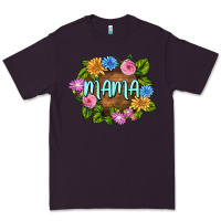 Plum Mama Mother's Day Premium Tee - FaDigitalArtStudio