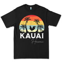 Black kauai hawaii chicken lover souvenir t shirt Premium Tee - linhVisuals