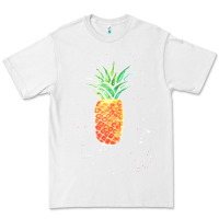 White Pineapple Onesie Premium Tee - linhVisuals
