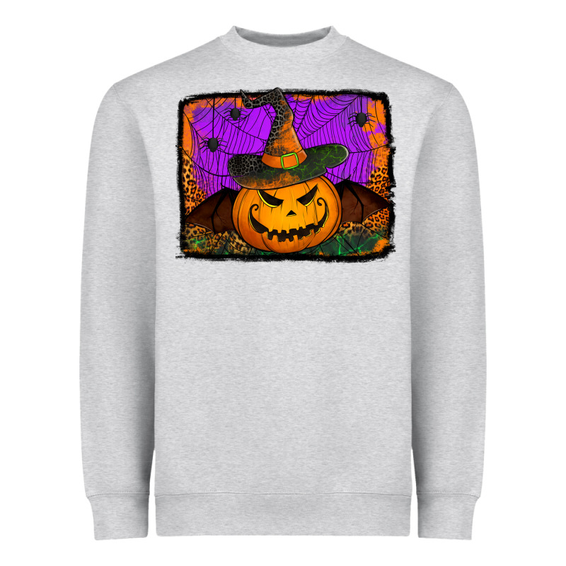 Jack O' Lantern Pumpkin Heavyweight Sweatshirt by Jasminsmagicworld | Teevron
