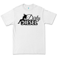 White Dirty Diesel Sexy Premium Tee - linhVisuals