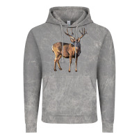 Cloud Rock Mule Buck Deer Vintage Hoodie - LillyAllenDesigns