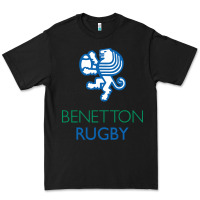 Black benetton rugby in italy Premium Tee - linhVisuals
