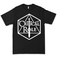 Black critical role Premium Tee - linhVisuals
