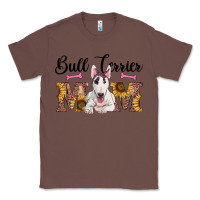 Chestnut western bull terrier mom Classic Tee - RanaPortraitStore
