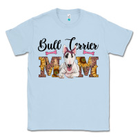 Dusty Blue western bull terrier mom Classic Tee - RanaPortraitStore