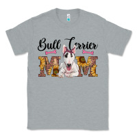 Heather Grey western bull terrier mom Classic Tee - RanaPortraitStore