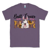 Lavender western bull terrier mom Classic Tee - RanaPortraitStore