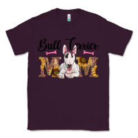 Plum western bull terrier mom Classic Tee - RanaPortraitStore