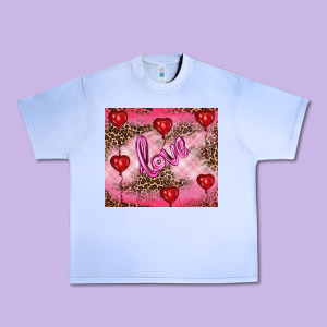 Valentine's Day Love Urban Heavy Tee Designed By Ranaportraitstore