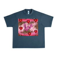 Midnight Navy valentine's day love Urban Heavy Tee - RanaPortraitStore