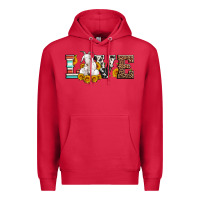 Cardinal love goats serape cowhide leopard goat family Premium Hoodie - Artiststas