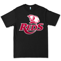 Black queensland reds rugby Premium Tee - linhVisuals