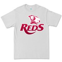 Dove Grey queensland reds rugby Premium Tee - linhVisuals