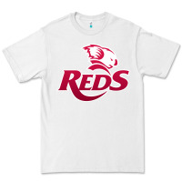 White queensland reds rugby Premium Tee - linhVisuals