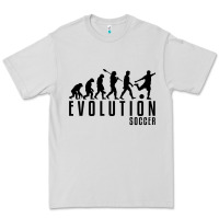 Dove Grey soccer evolution Premium Tee - linhVisuals